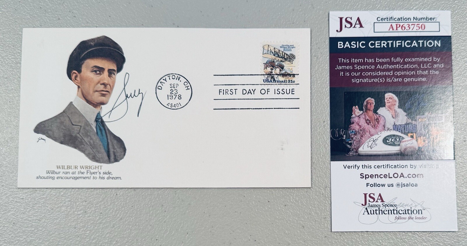 Sully Sullenberger Signed Autographed First Day Cover JSA Miracle On The Hudson
