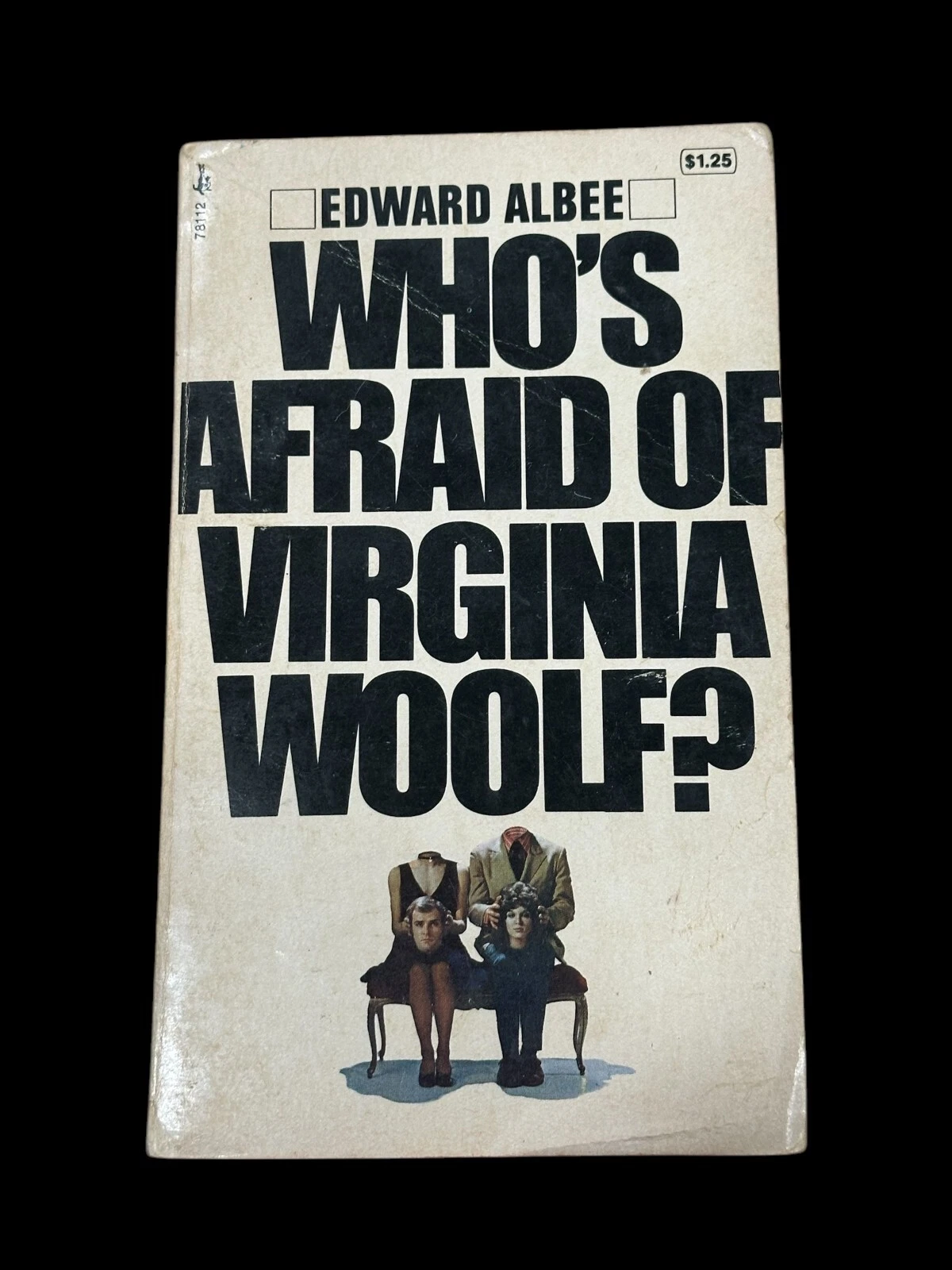 Edward Albee Who's Afraid of Virginia Woolf? Rare Signed Autograph Book