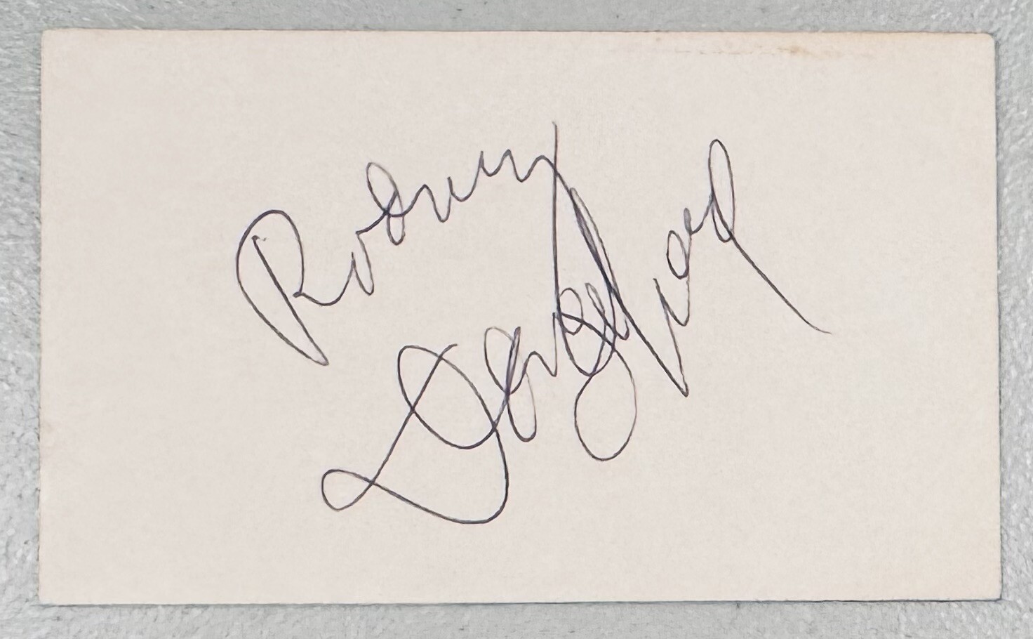 Rodney Dangerfield Signed Autographed 3x5 Card BAS Beckett Cert Caddyshack