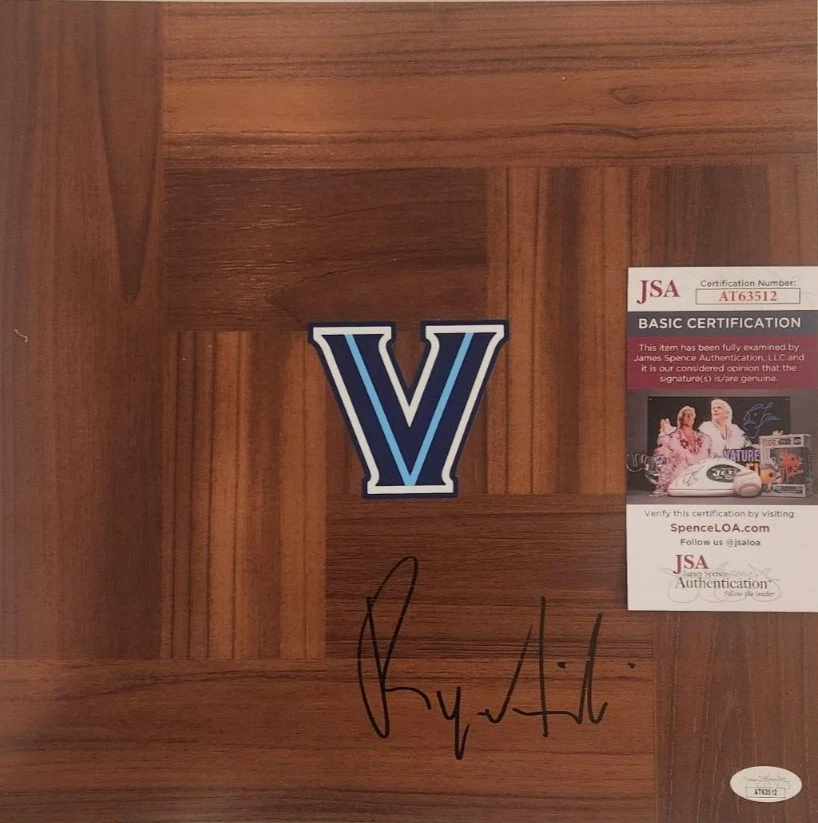 Ryan Arcidiacono Signed Floorboard w/ JSA COA #AT63512 Villanova Wildcats