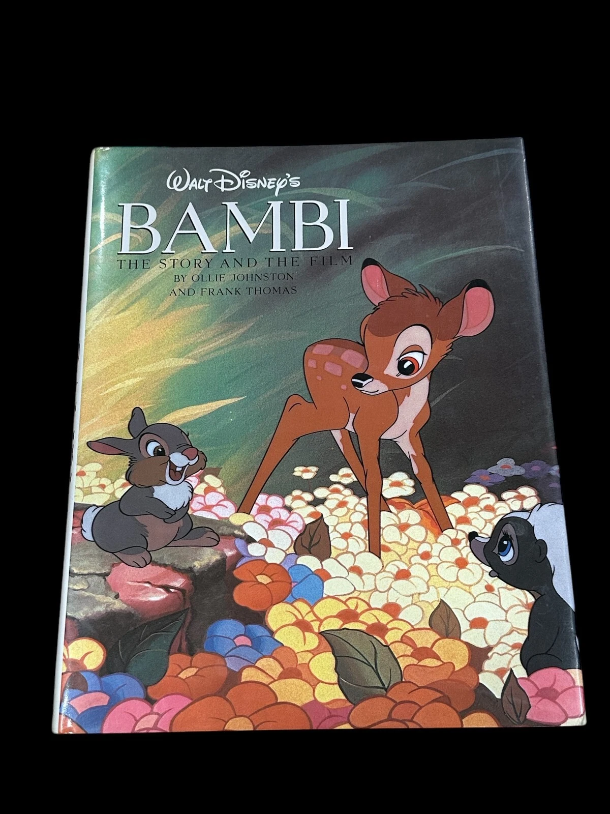 Ollie Johnston Frank Thomas Disney Animators Bambi Film Signed Autograph Book