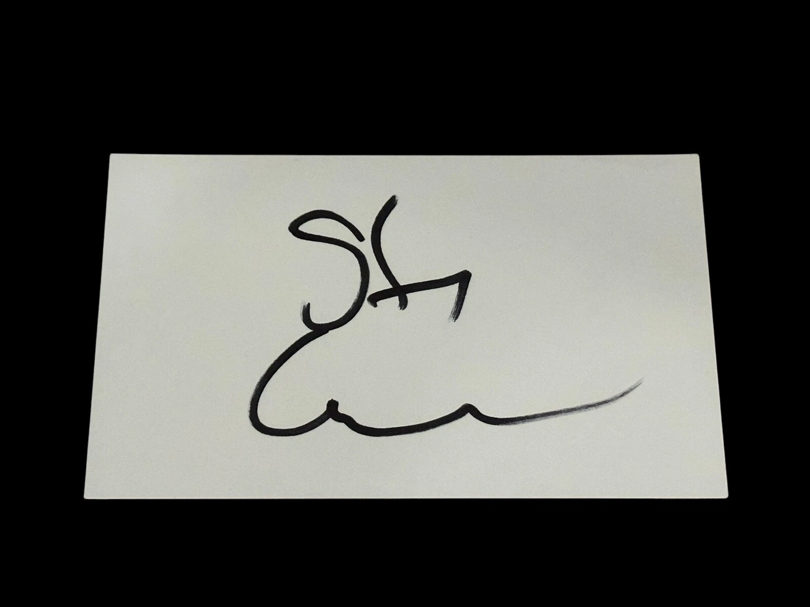 Steve Guttenberg Police Academy Short Circuit Cocoon Diner Signed Autograph