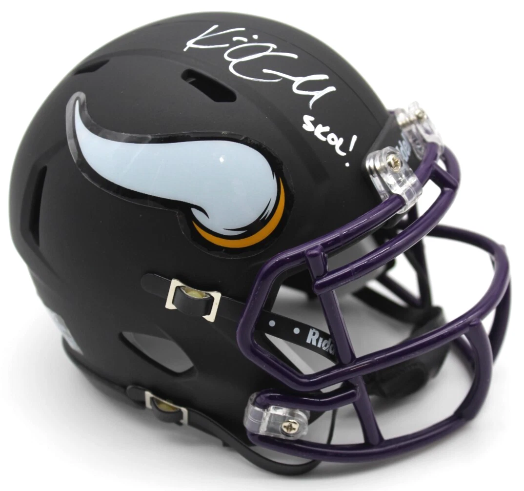Kevin O'Connell Minnesota Vikings Signed Mini Football Helmet w/Beckett BR63116