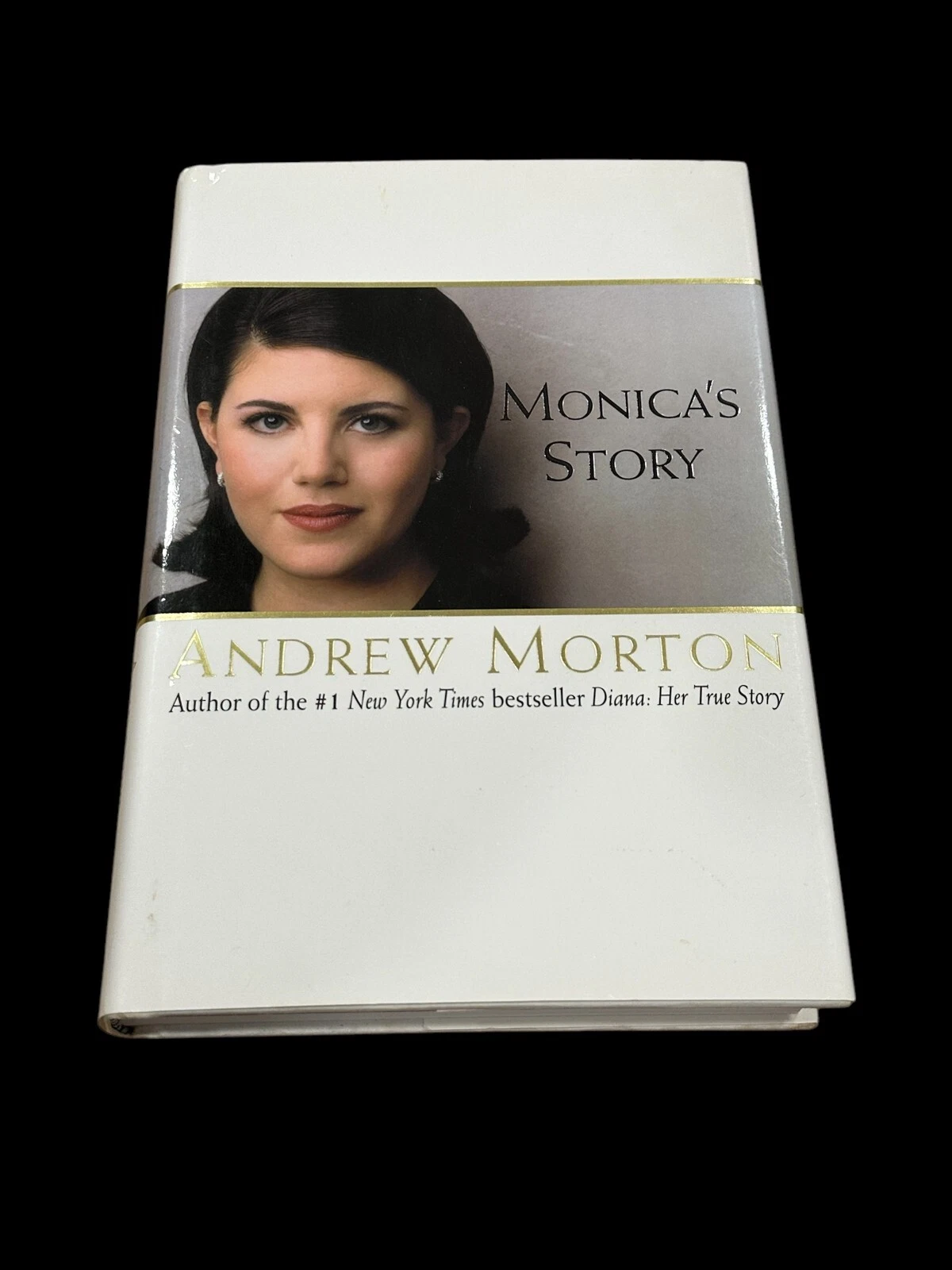 Monica Lewinsky Andrew Morton My Story Bill Clinton Scanda Signed Autograph Book