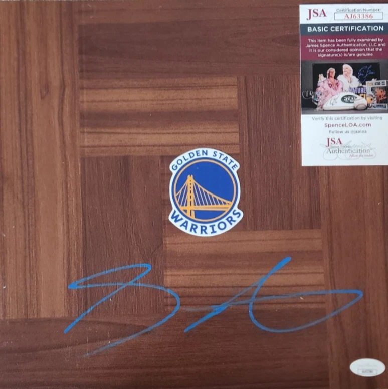GARY PAYTON II SIGNED FLOORBOARD W/ JSA COA #AJ63386 GOLDEN STATE WARRIORS COLLECTIBLE MEMORABILIA