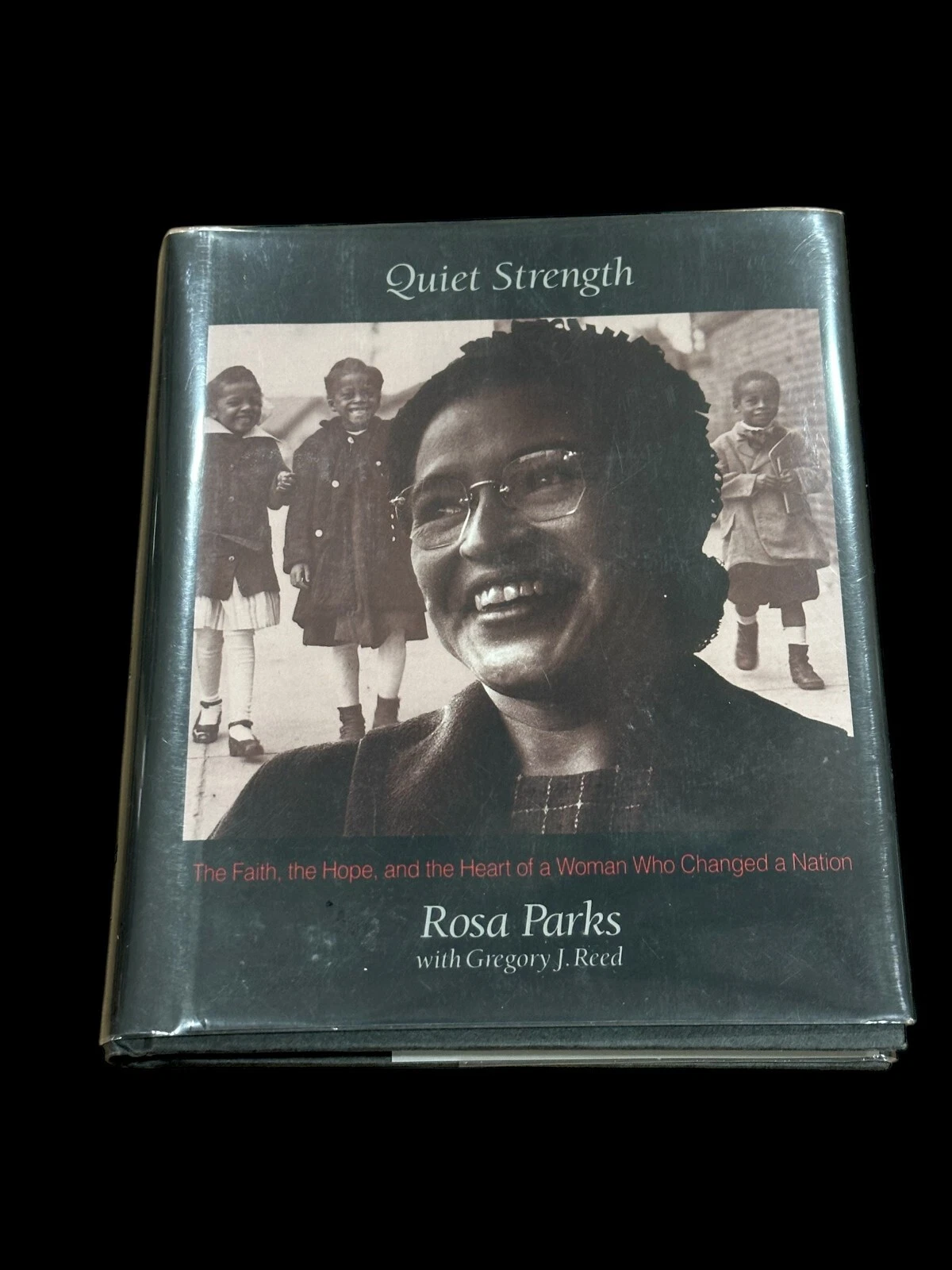 Rosa Parks Civil Rights Leader Quiet Strength Rare Signed Autograph Book JSA