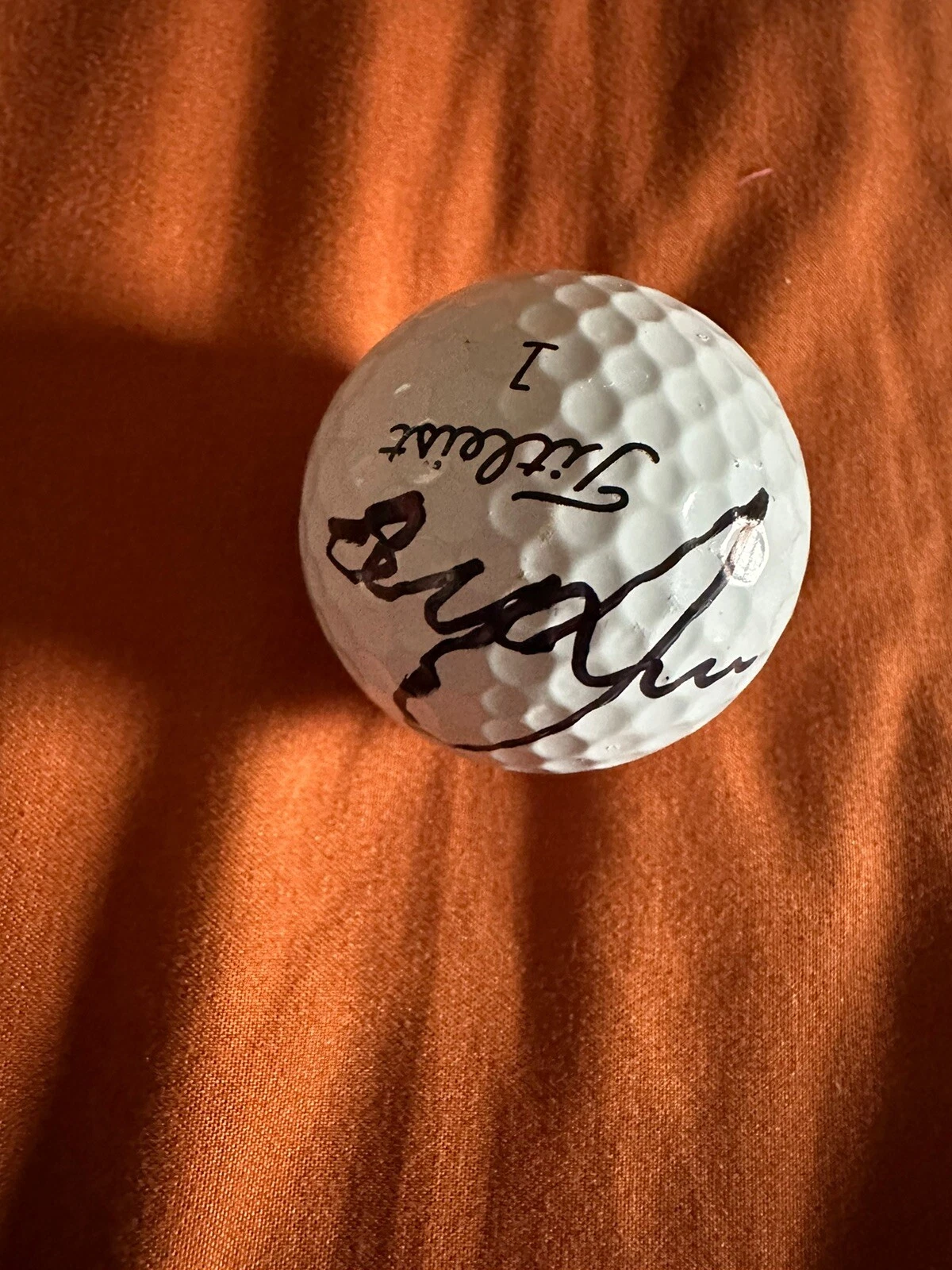 Graeme McDowell Signed Golf Ball Pga Tour Autographed LIV