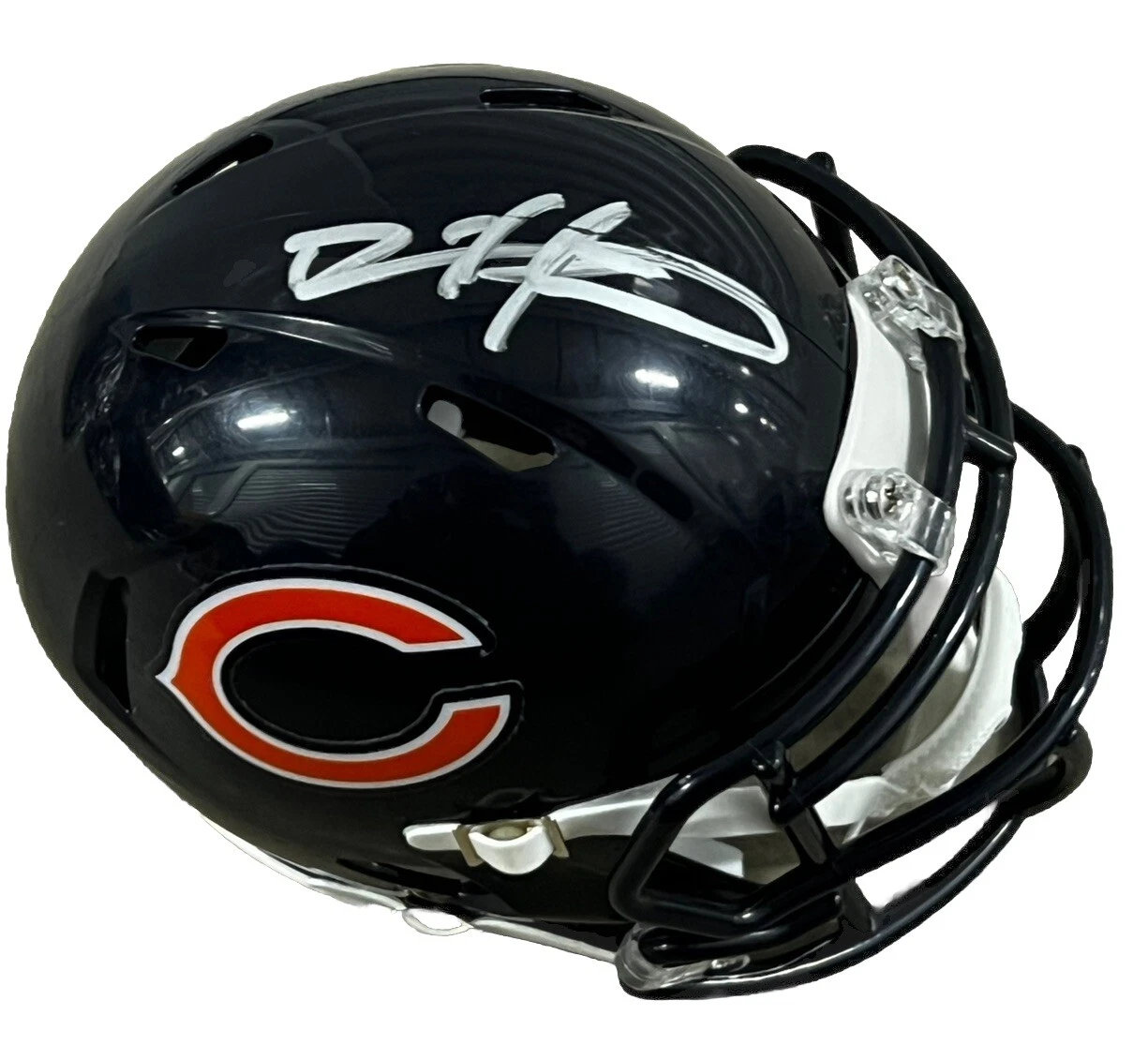 DEVIN HESTER signed (CHICAGO BEARS) mini football helmet BECKETT BP59104