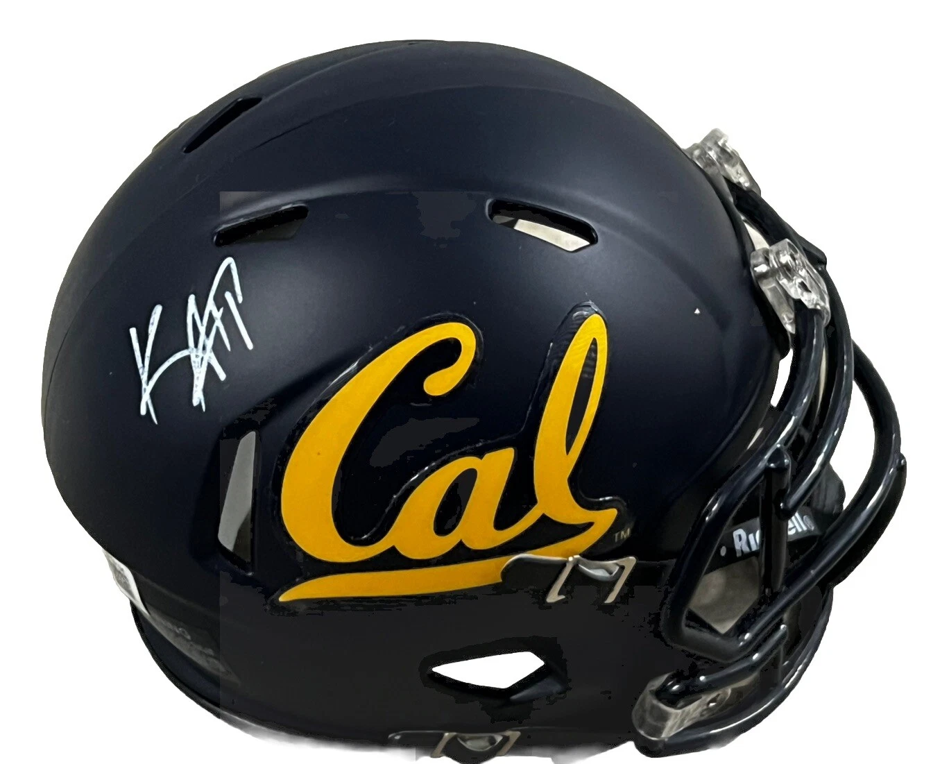 KEENAN ALLEN signed (CAL GOLDEN BEARS) mini football helmet BECKETT BP59134