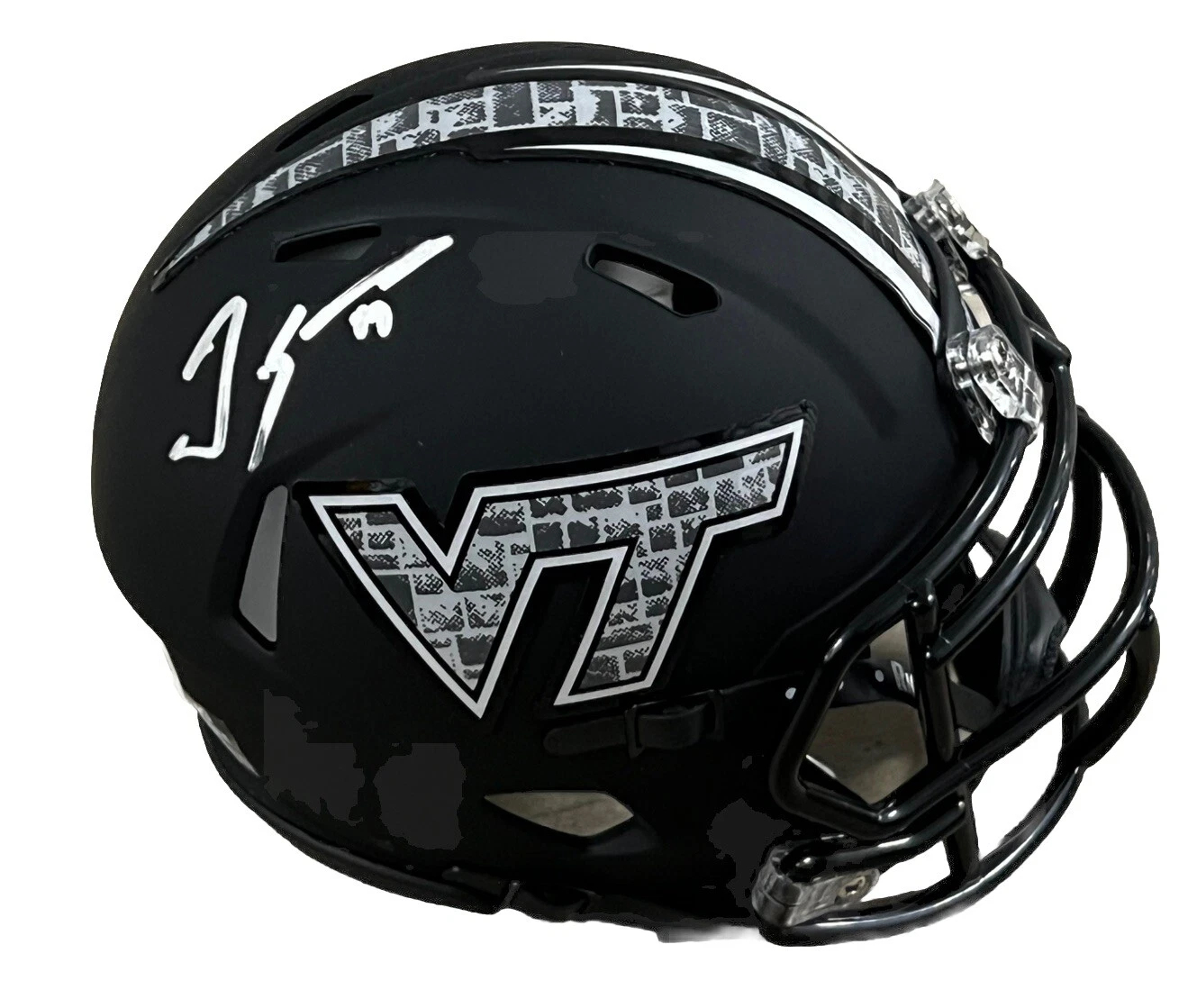 TREMAINE EDMUNDS SIGNED (VIRGINIA TECH) MINI FOOTBALL HELMET BECKETT BP59105 COLLECTIBLE MEMORABILIA