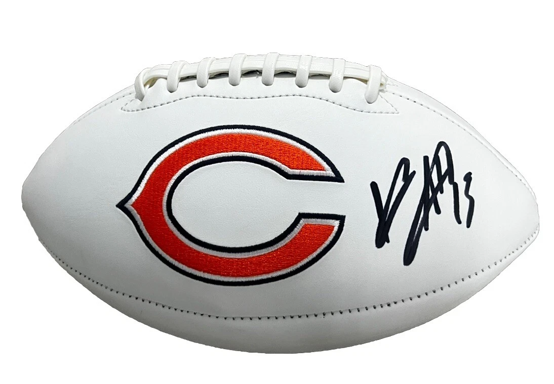 KEENAN ALLEN signed (CHICAGO BEARS) Official size logo football PSA/DNA AO81307