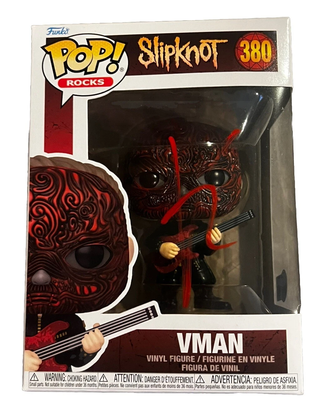 ALESSANDRO VENTURELLA SIGNED (SLIPKNOT) VMAN #380 FUNKO POP BECKETT BP59324 COLLECTIBLE MEMORABILIA