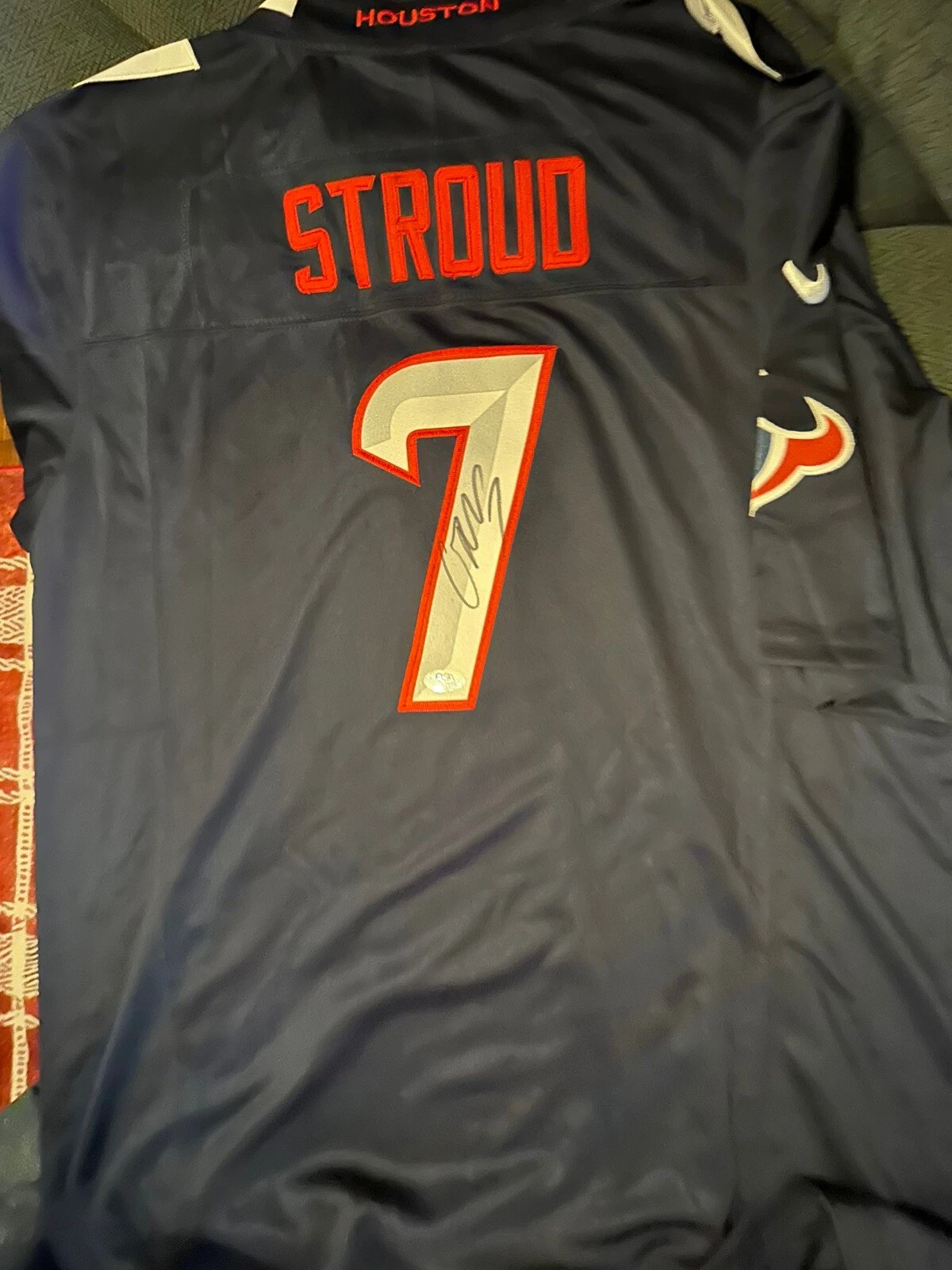 CJ Stroud SIGNED Houston Texans Stitched Jersey PSA Authenticated XL