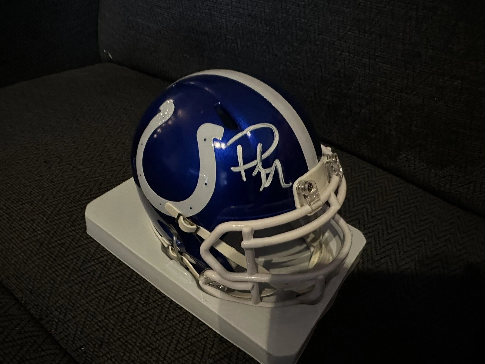 Pat McAfee Signed Indianapolis Colts Mini Helmet PSA/DNA Authenticated COA