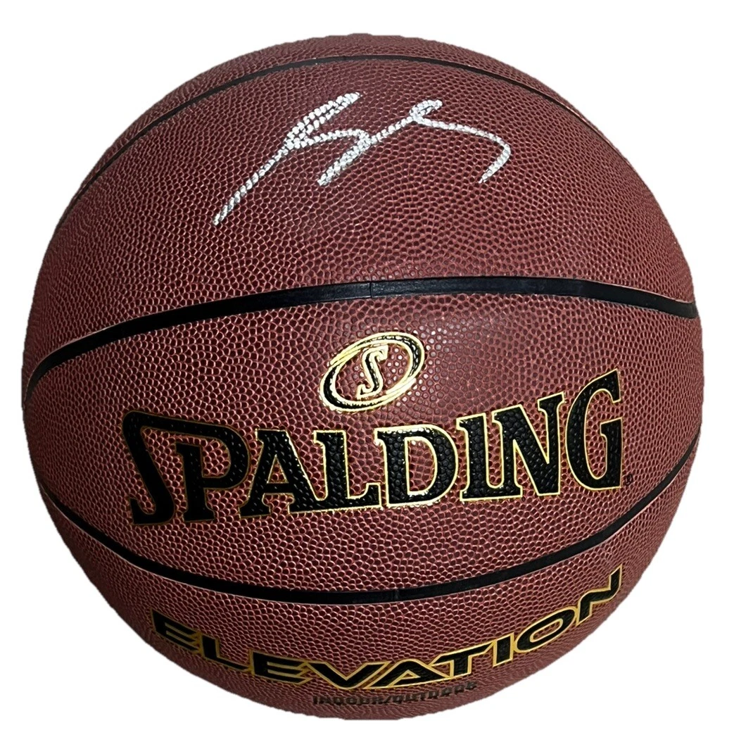 JAMIE JAQUEZ JR Signed (MIAMI HEAT) Spalding NBA Basketball PSA/DNA AO73791