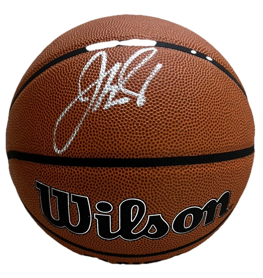 JASON KIDD Signed (DALLAS MAVERICKS) Wilson NBA Basketball PSA/DNA AO79093