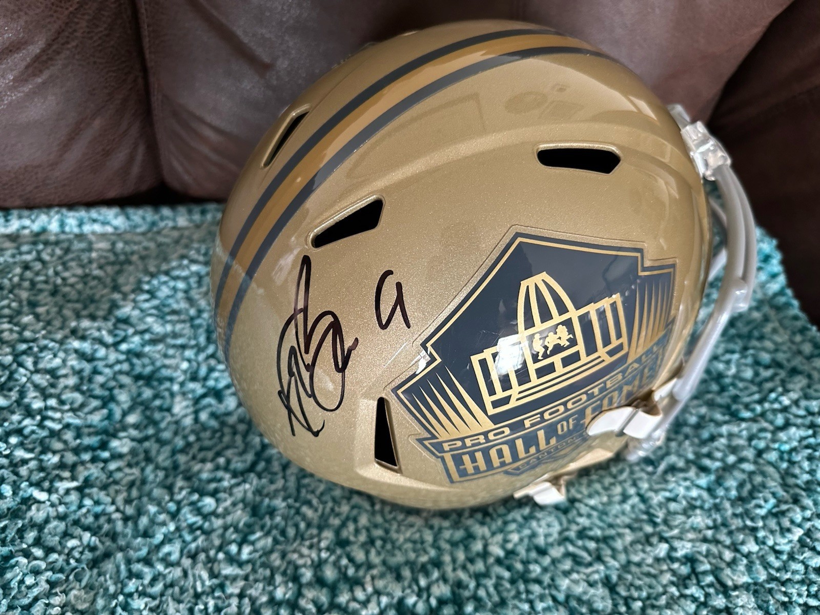 Drew Brees Signed Full Size Replica HOF Helmet F/S PSA/DNA Authenticated COA