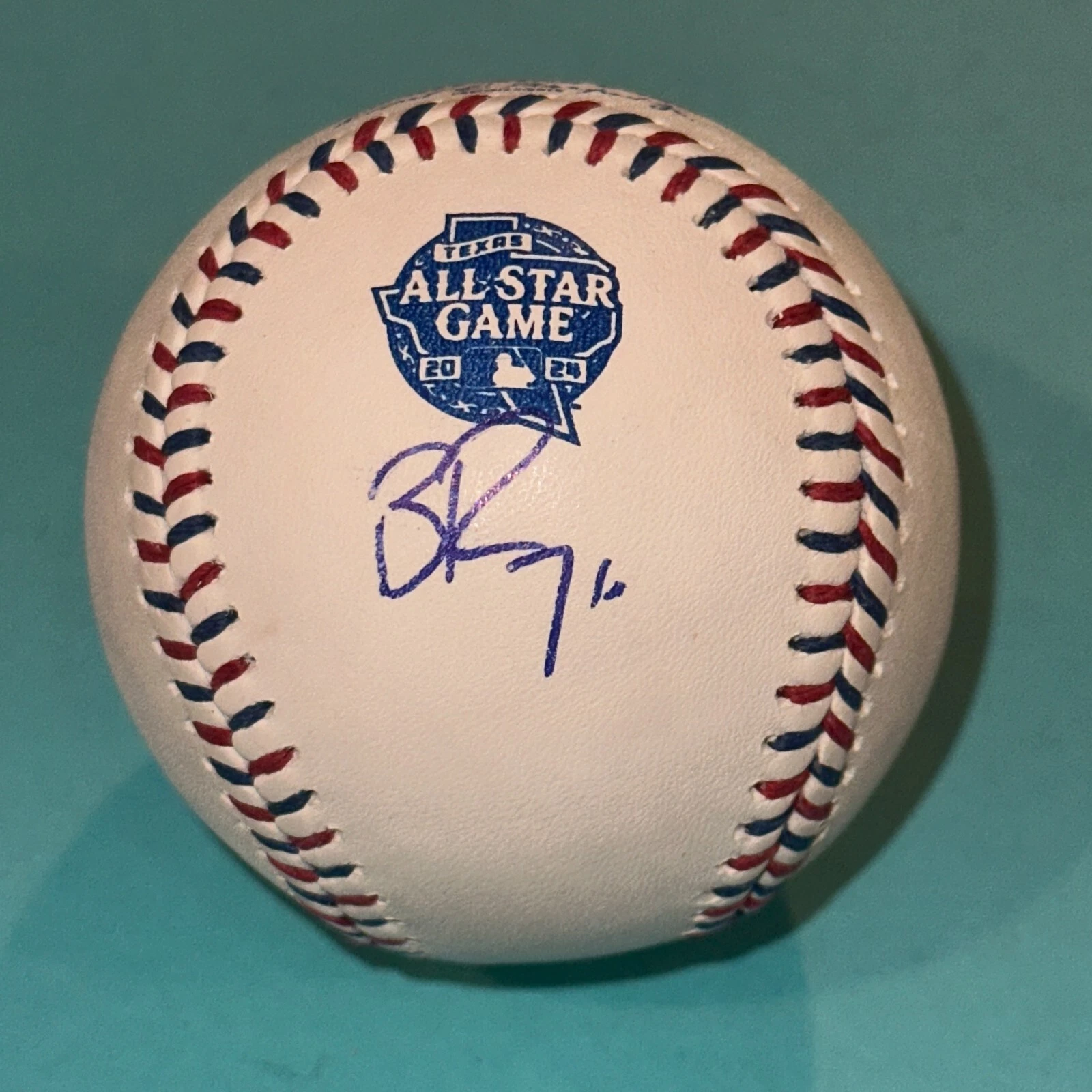 BRYAN REYNOLDS (Pirates) Signed Official 2024 ALL-STAR Baseball Beckett (BAS)