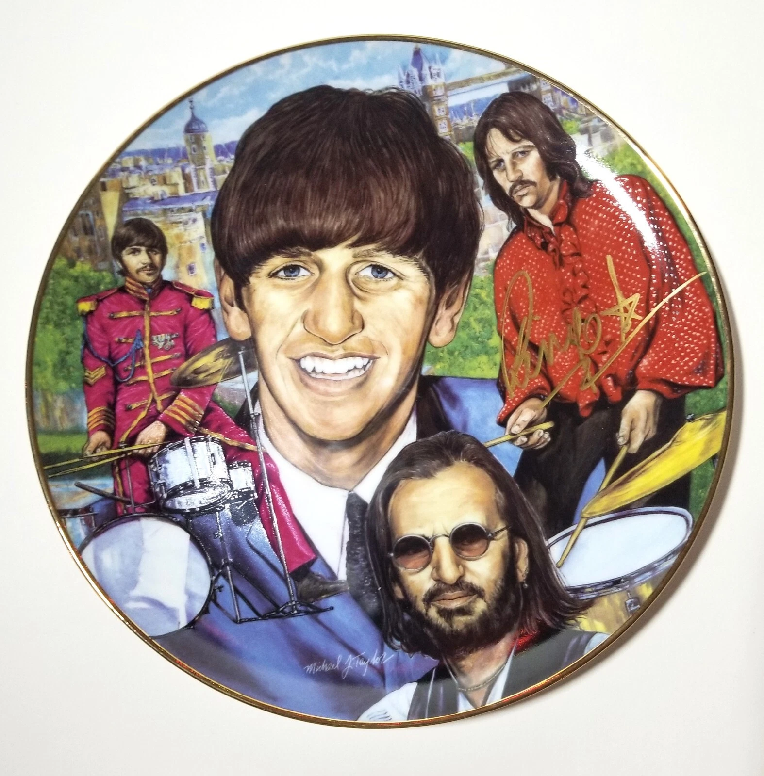 Ringo Starr + Michael Taylor SIGNED Ltd. Ed. 10
