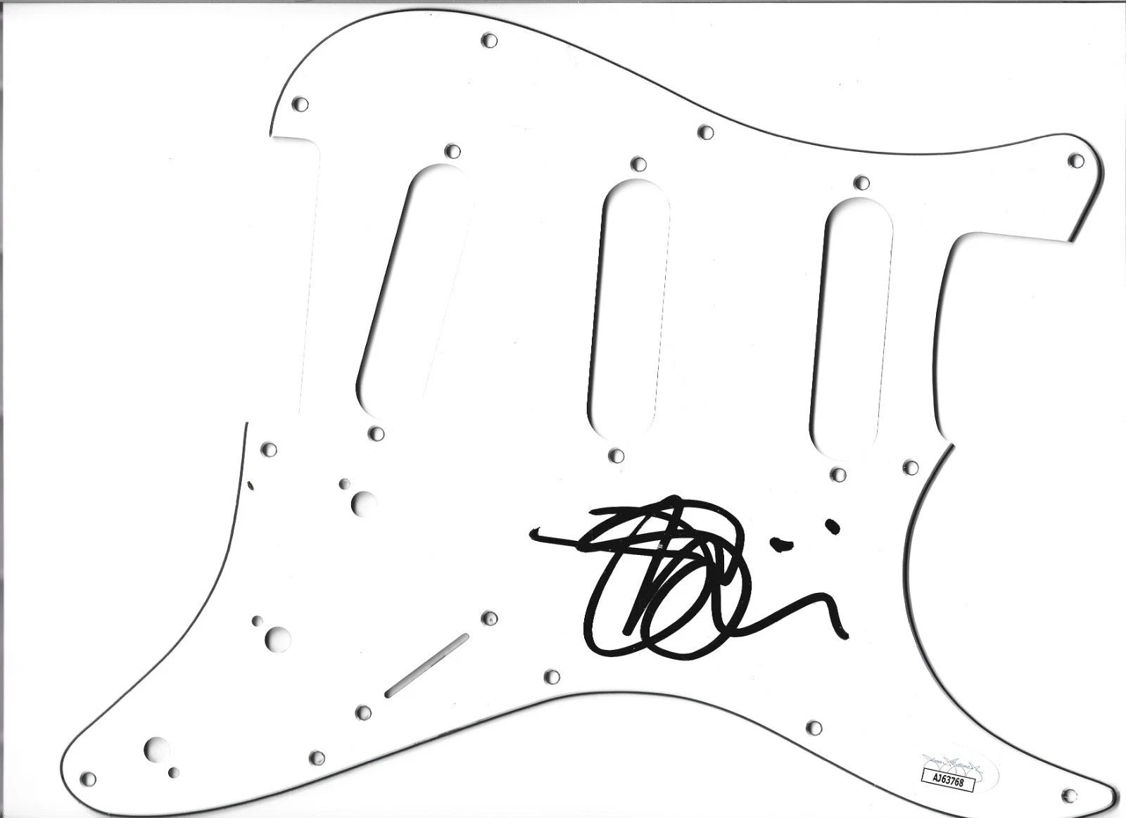 Joe Satriani REAL hand SIGNED Guitar Pickguard #3 JSA COA Autographed Satch