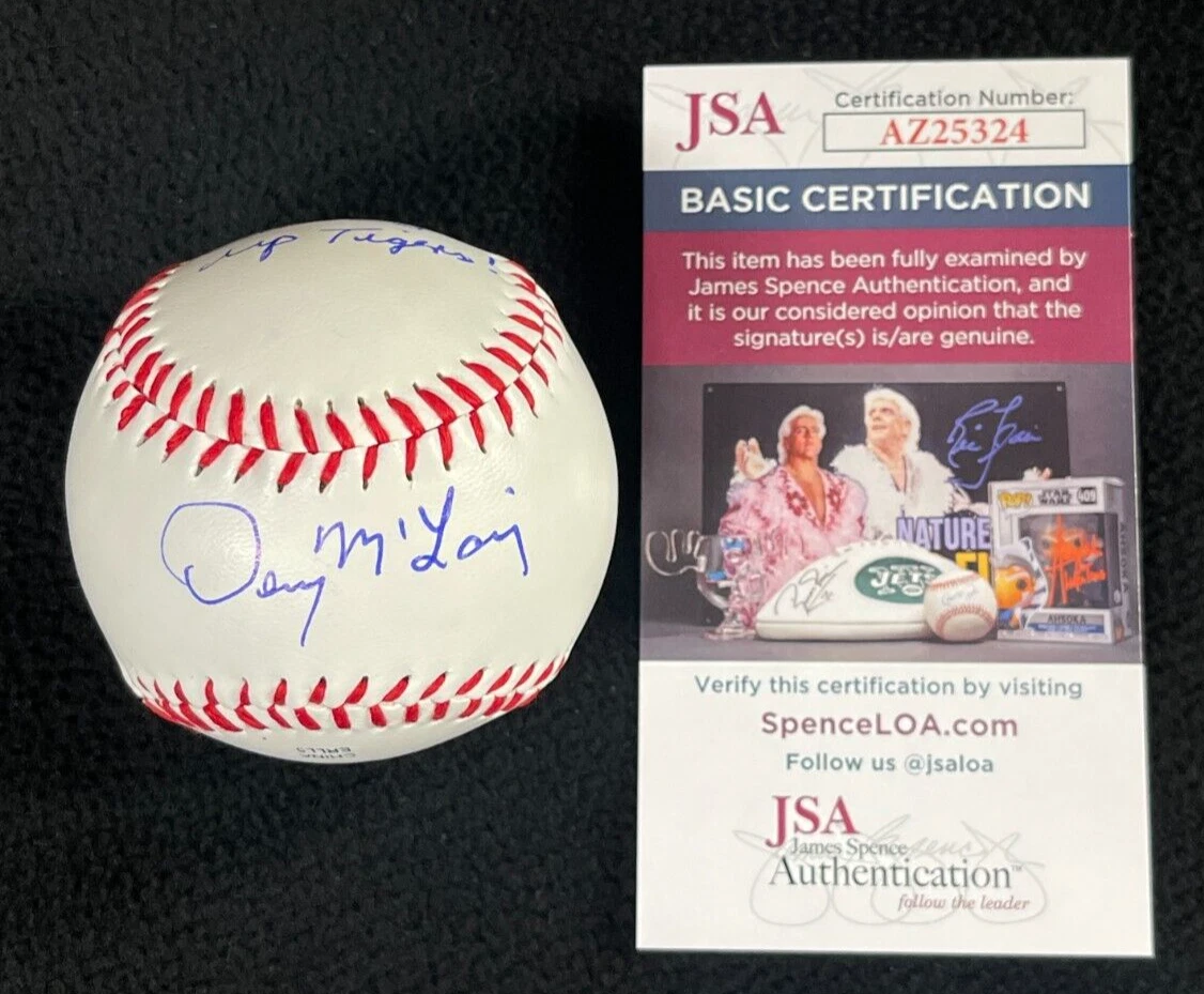 Denny McLain Signed & Inscribed 