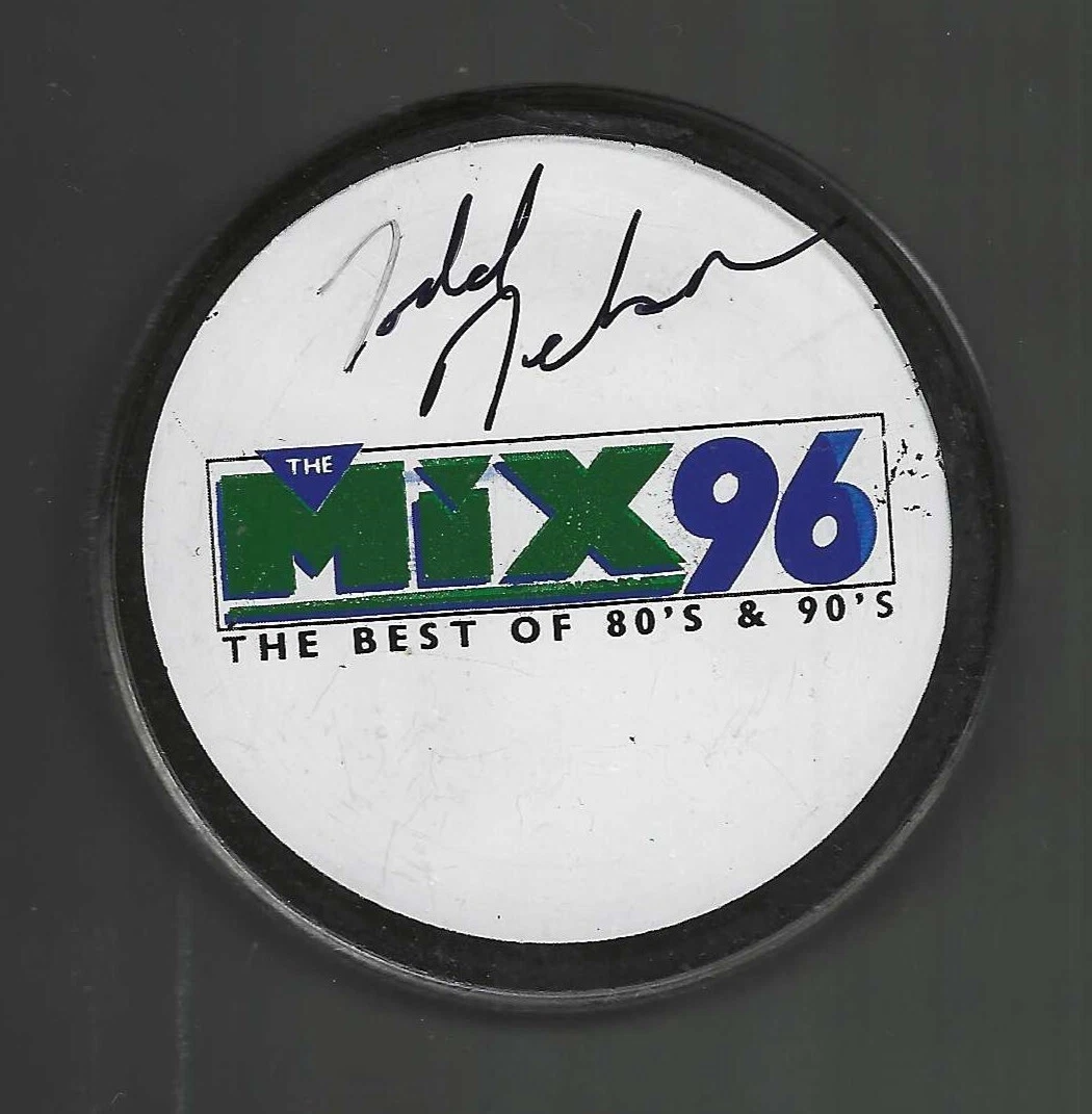 Todd Nelson Signed Grand Rapids Griffins Souvenir Puck