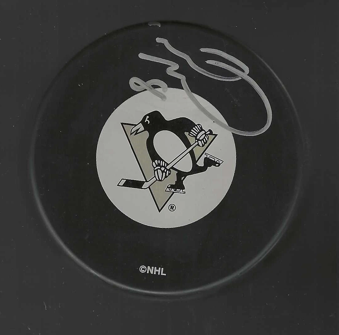 Mark Recchi Signed Pittsburgh Penguins Puck