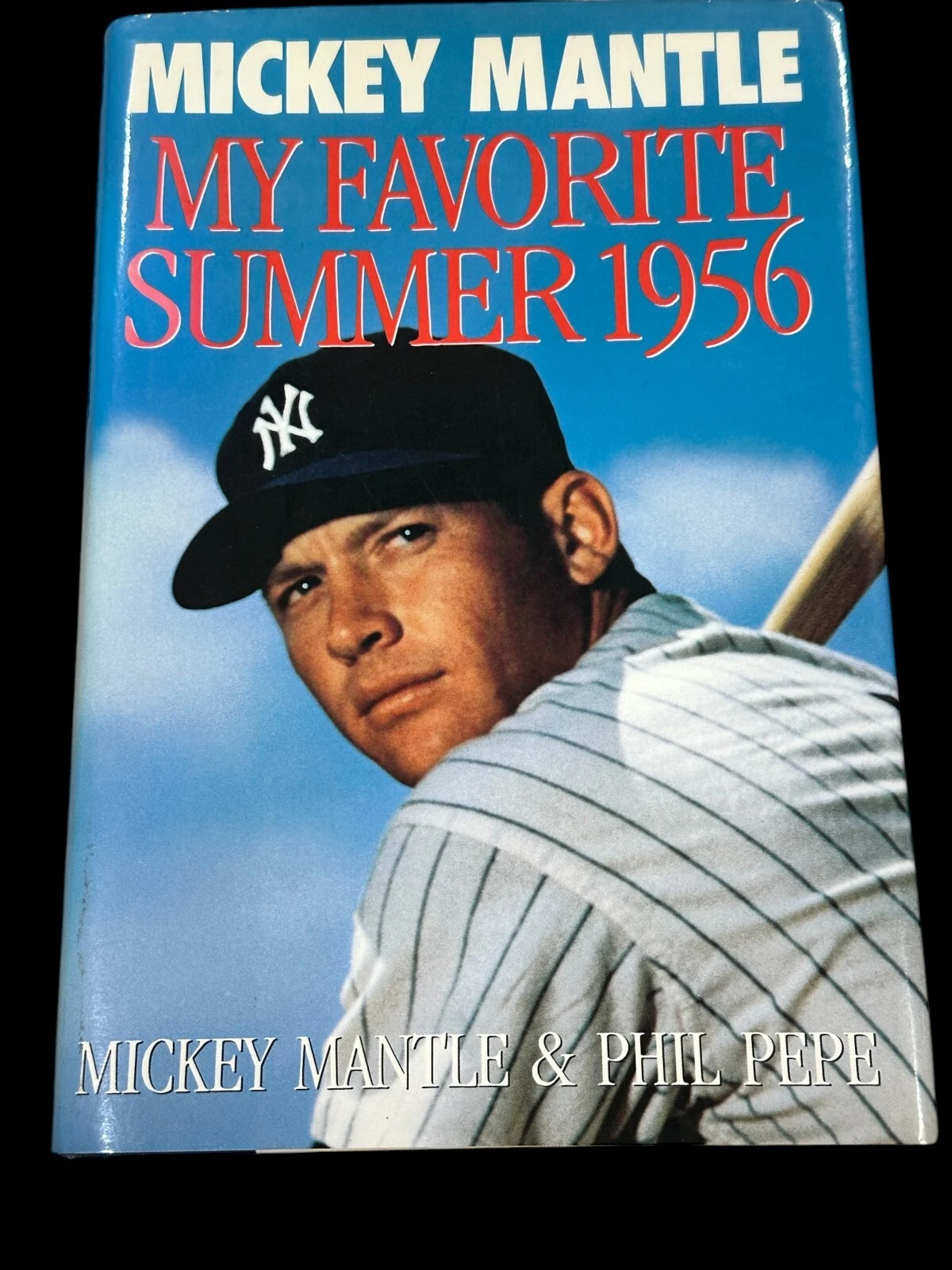 Mickey Mantle Phil Pepe NY Yankees Favorit Summer 1956 Signed Autograph Book JSA