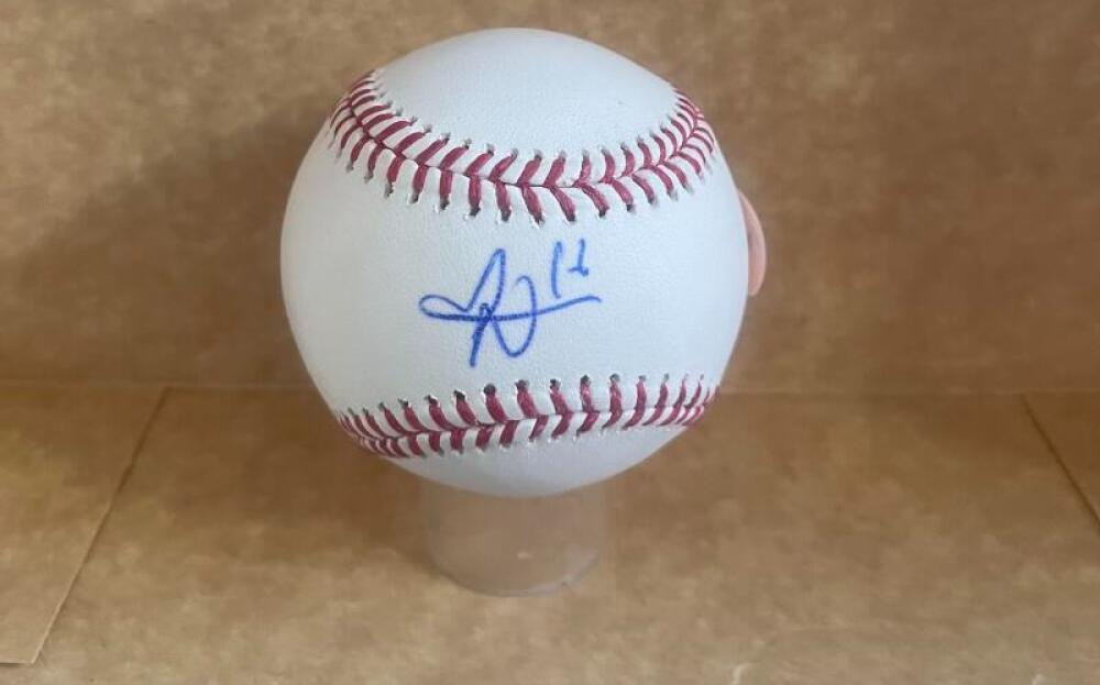 AUSTIN MARTIN TWINS SIGNED AUTO M.L. BASEBALL BECKETT AUTH