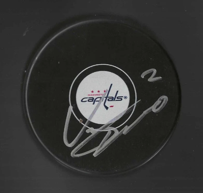 Vincent Iorio Signed Washington Capitals Puck