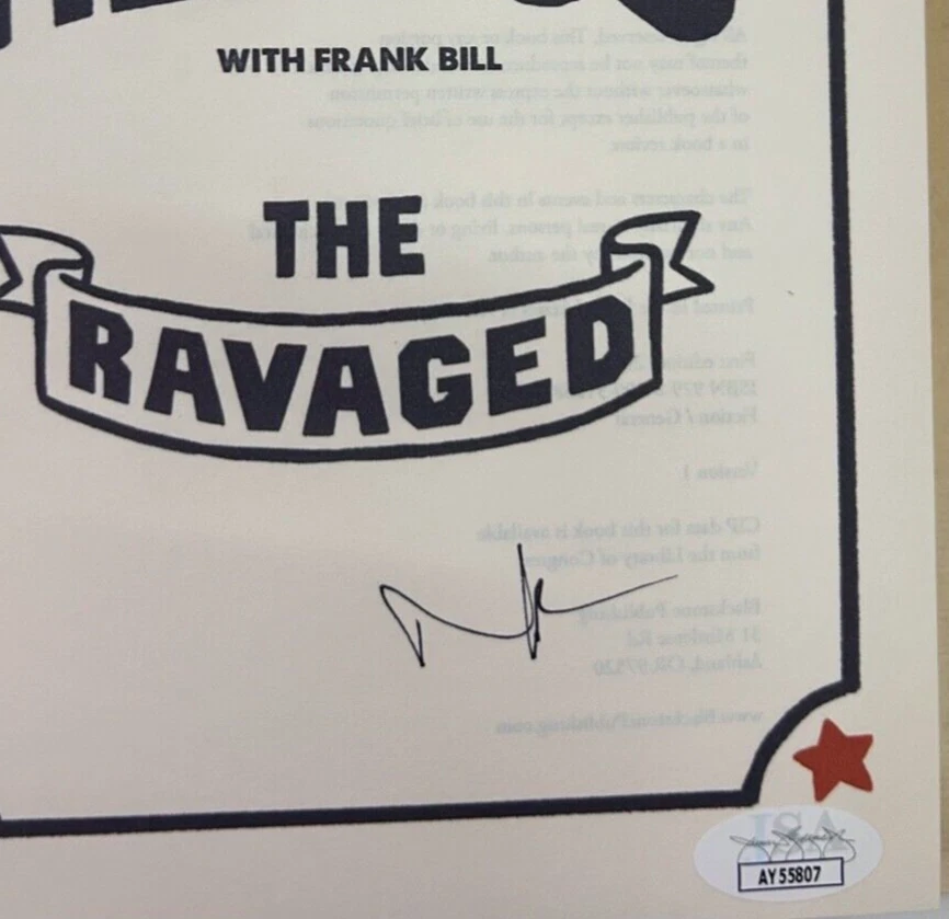 NORMAN REEDUS Signed Autograph Book 