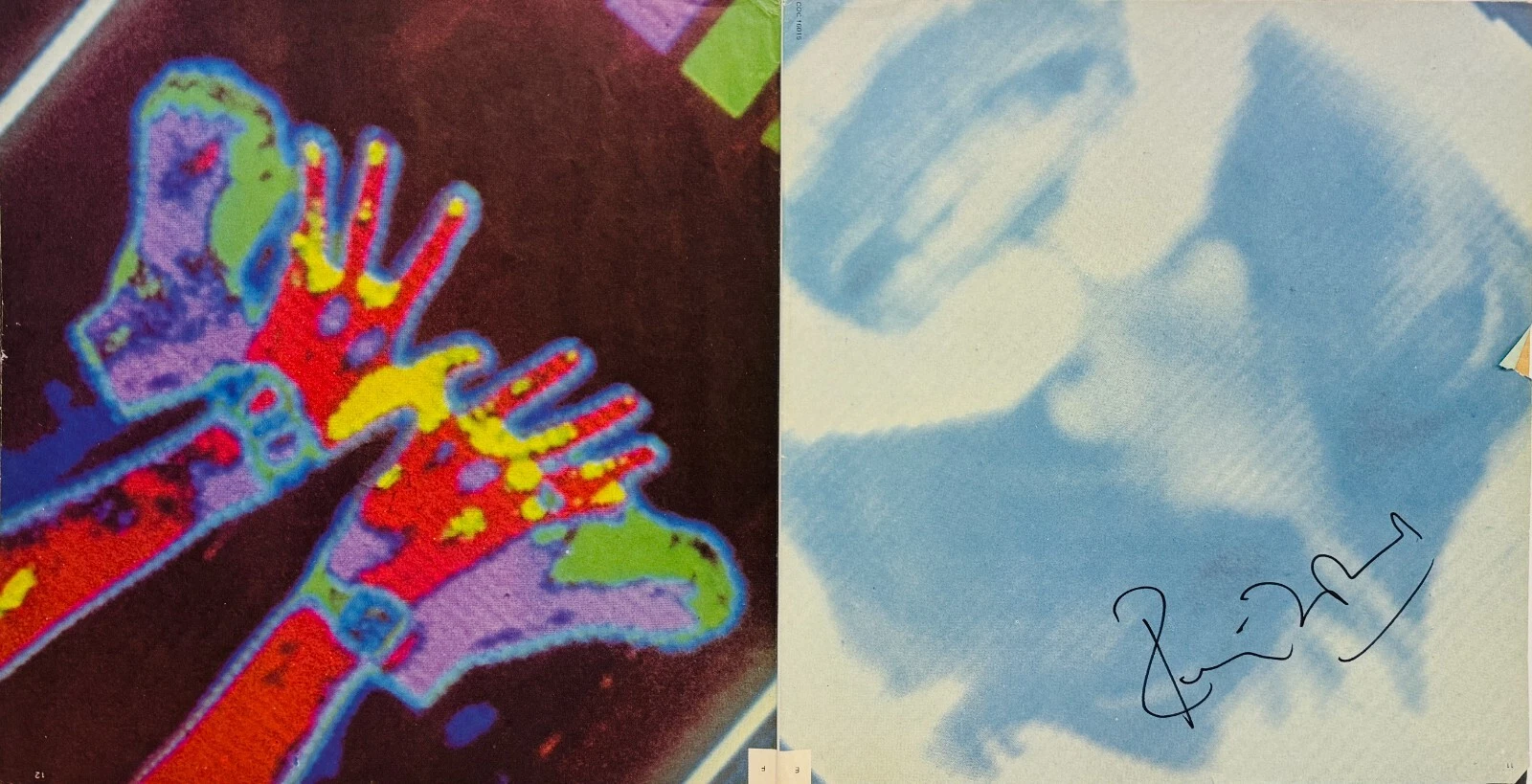 RON WOOD The Rolling Stones Signed Poster w/ 