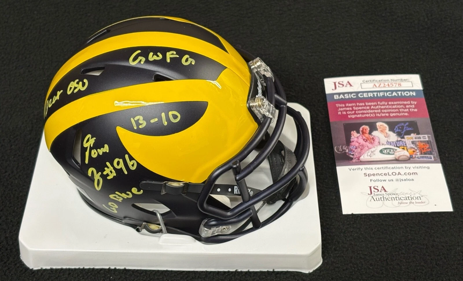 Dominic Zvada Signed 