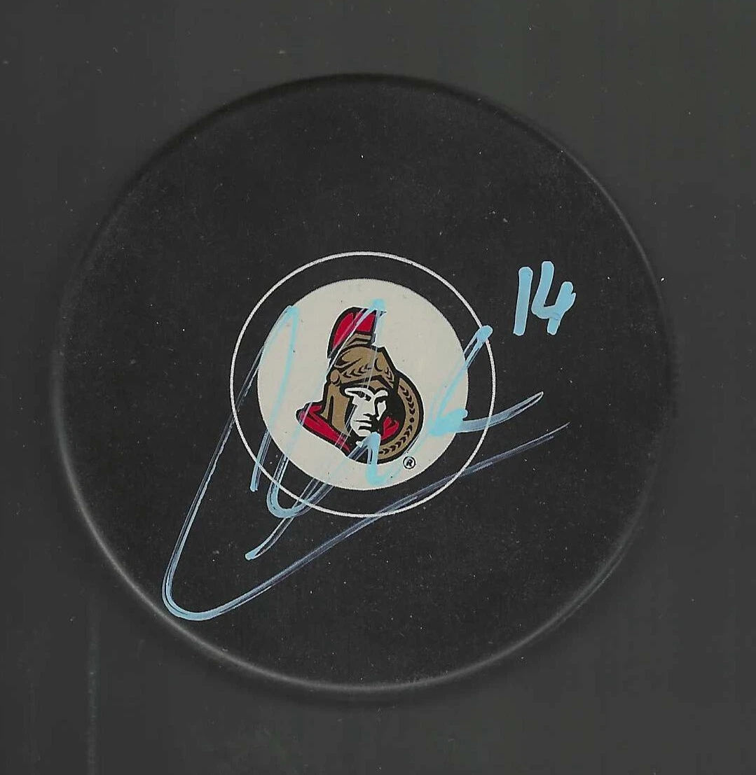 Filip Chlapik Signed Ottawa Senators Puck