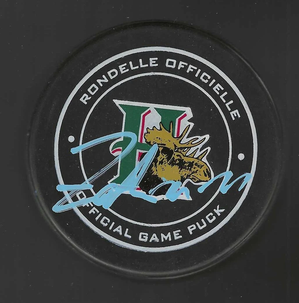 Filip Zadina Signed Halifax Mooseheads Official Game Puck
