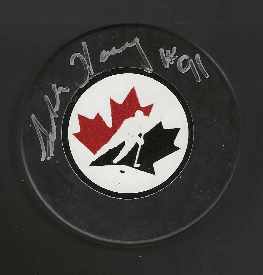 Geraldine Heaney Signed Team Canada Hockey Souvenir Puck