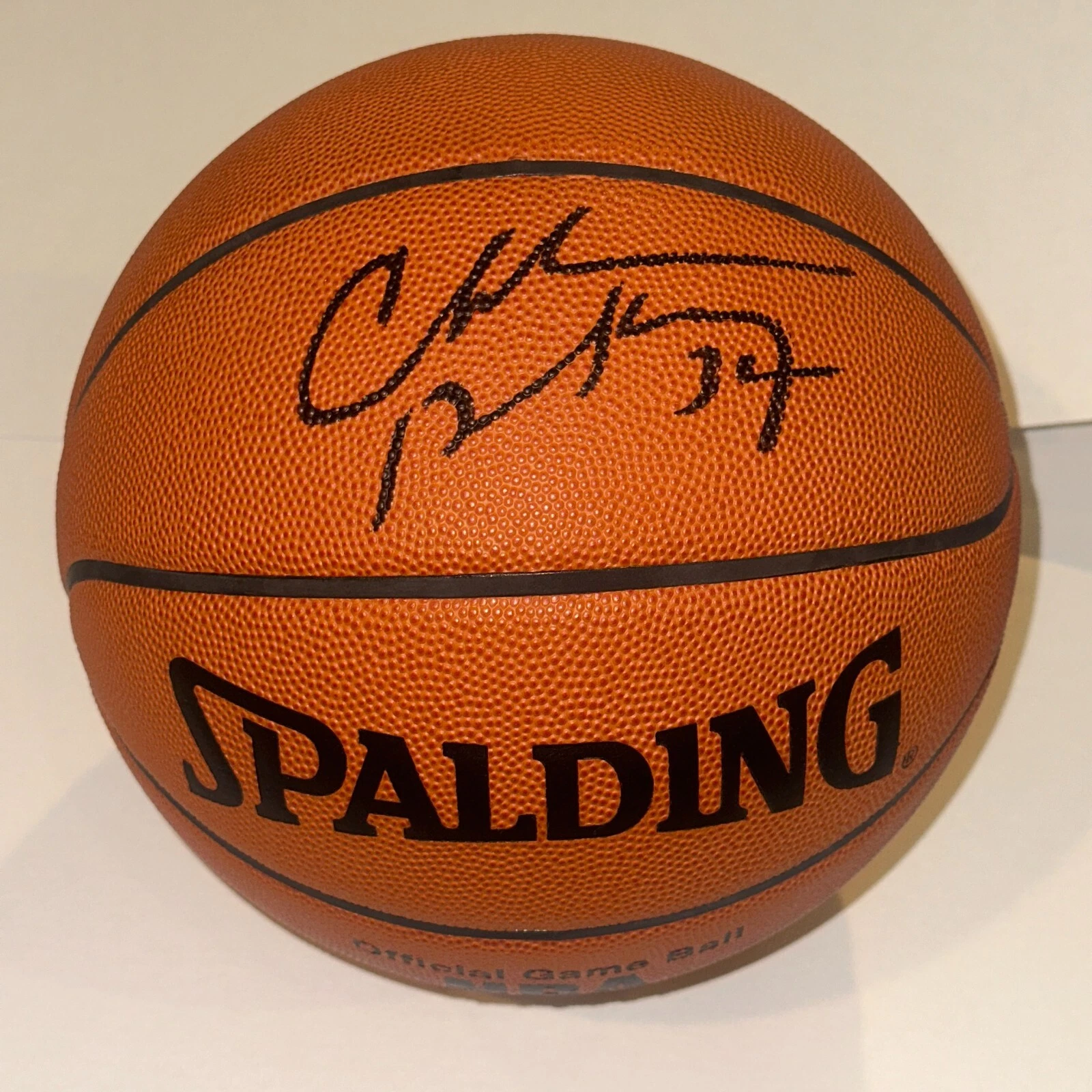CHARLES BARKLEY Signed Spalding GAME BASKETBALL (Stern) Beckett Auth. (BAS)