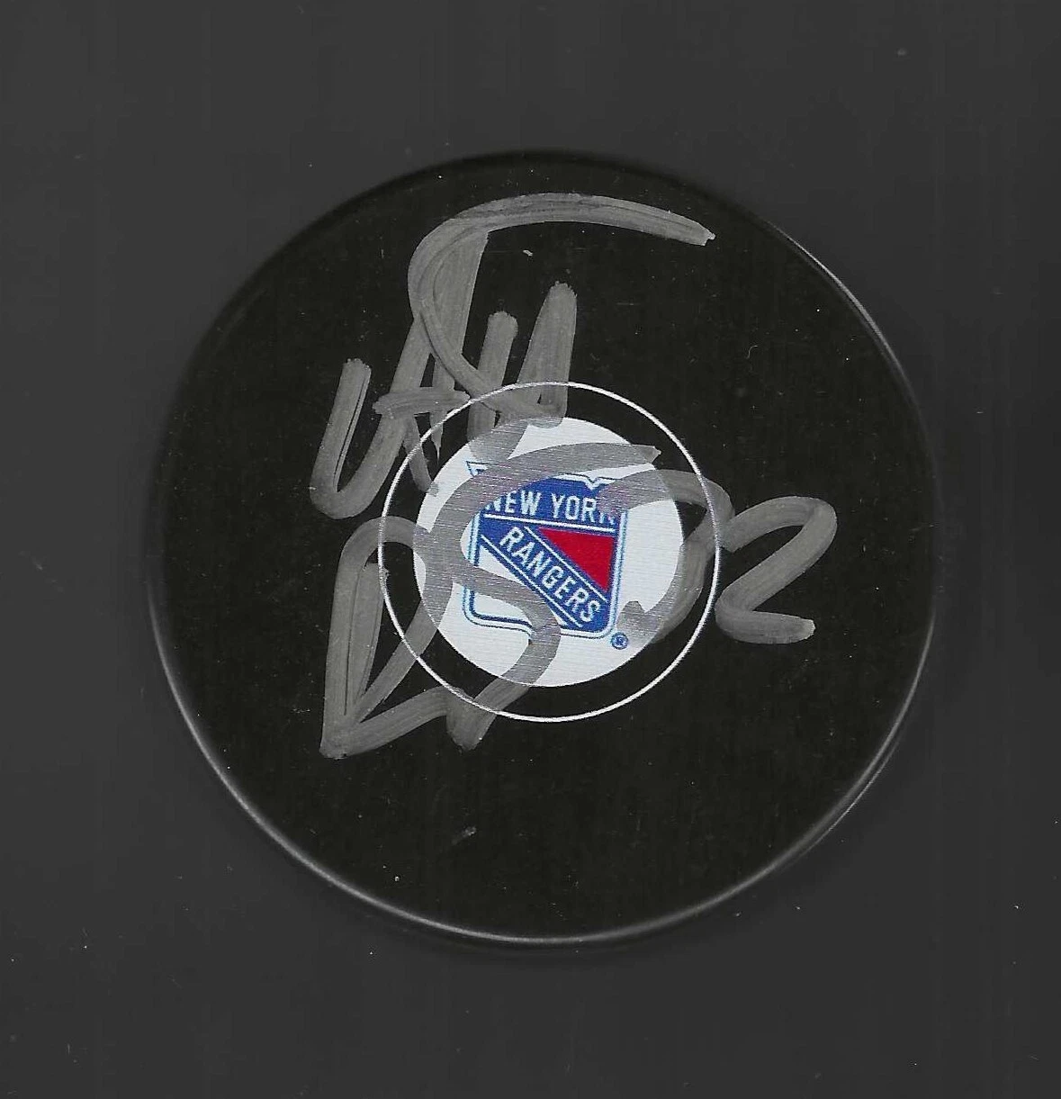 Antti Raanta Signed New York Rangers Puck