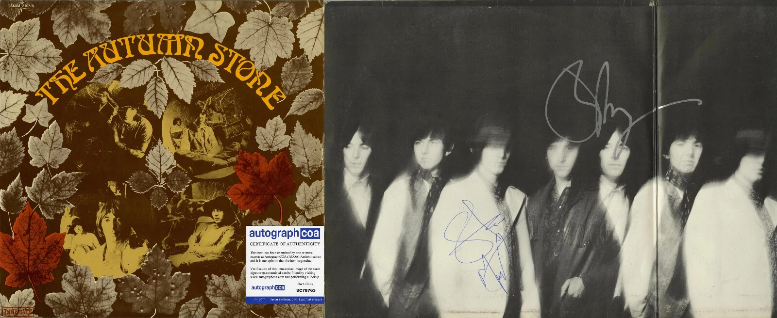 Steve Marriott Ian McLagan Small Faces Autumn Stone Vinyl Record ACOA RARE