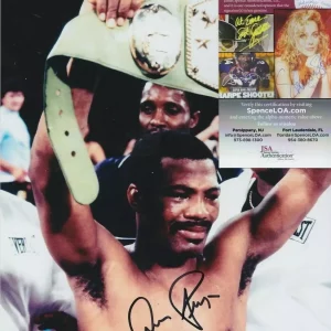 Aaron Pryor Signed 8x10 Photo w/ JSA COA #SS99611