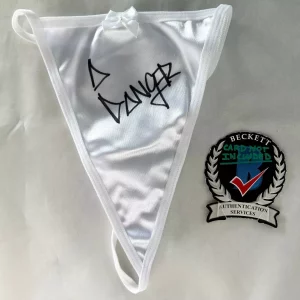 Abella Danger Signed Panties Sexy Porn Star Beckett BAS 8 COA