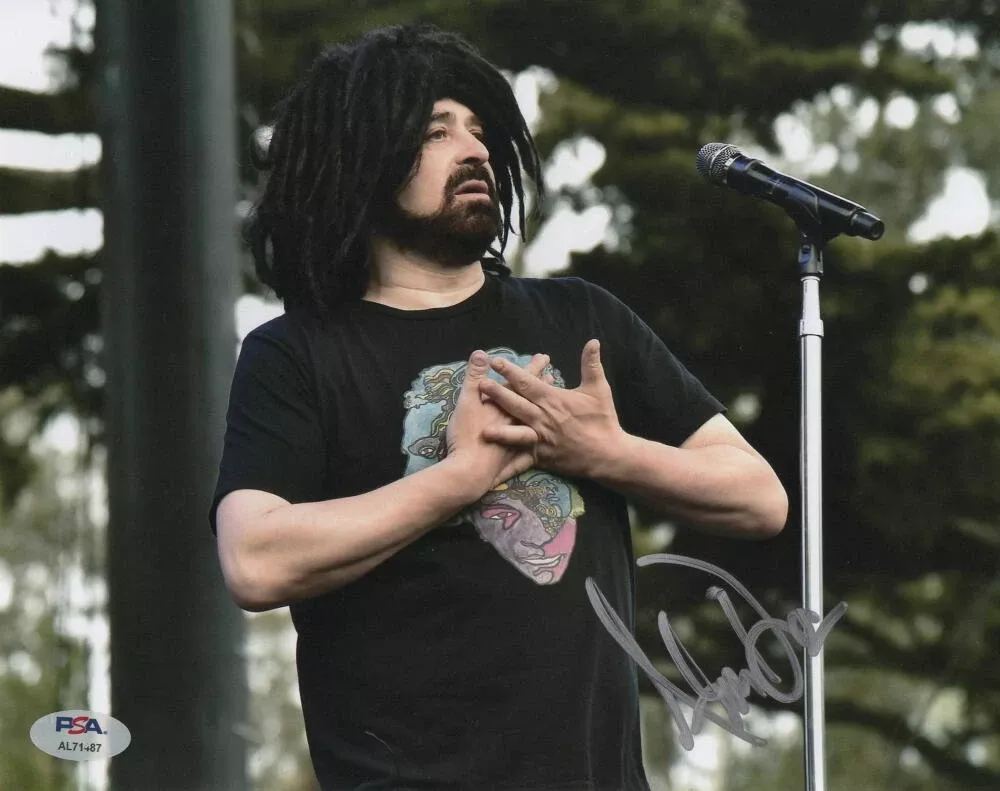 ADAM DURITZ SIGNED AUTOGRAPH 8x10 PHOTO - COUNTING CROWS HARD CANDY W/ PSA COA