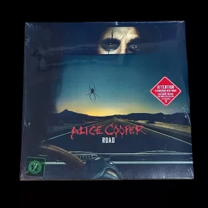 Alice Cooper Road New Sealed Red Marbled Vinyl Record Album 2LP Live DVD