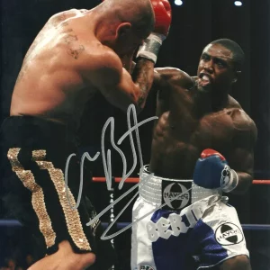 ANDRE BERTO BOXING SIGNED AUTOGRAPHED 8x10 PHOTO W/COA PUNCHING