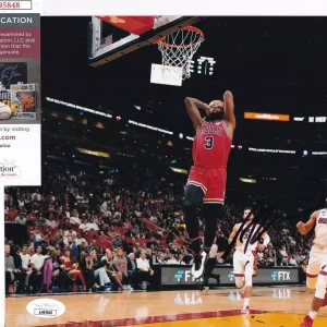 ANDRE DRUMMOND signed (CHICAGO BULLS) basketball 8X10 photo JSA COA AH95848