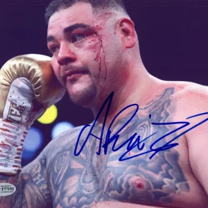 Andy Ruiz Signed Autographed 8x10 Photo Mexico Boxing Champion Beckett BAS COA