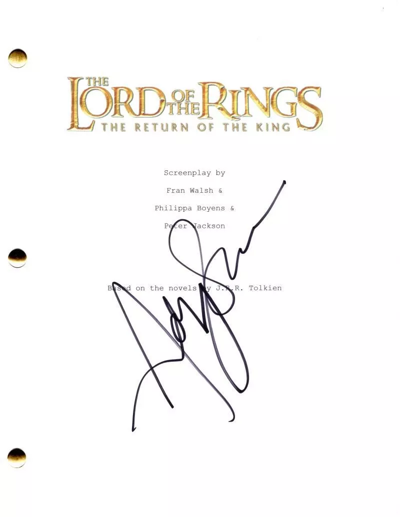 Andy Serkis Signed Autograph Lord of the Rings Return of