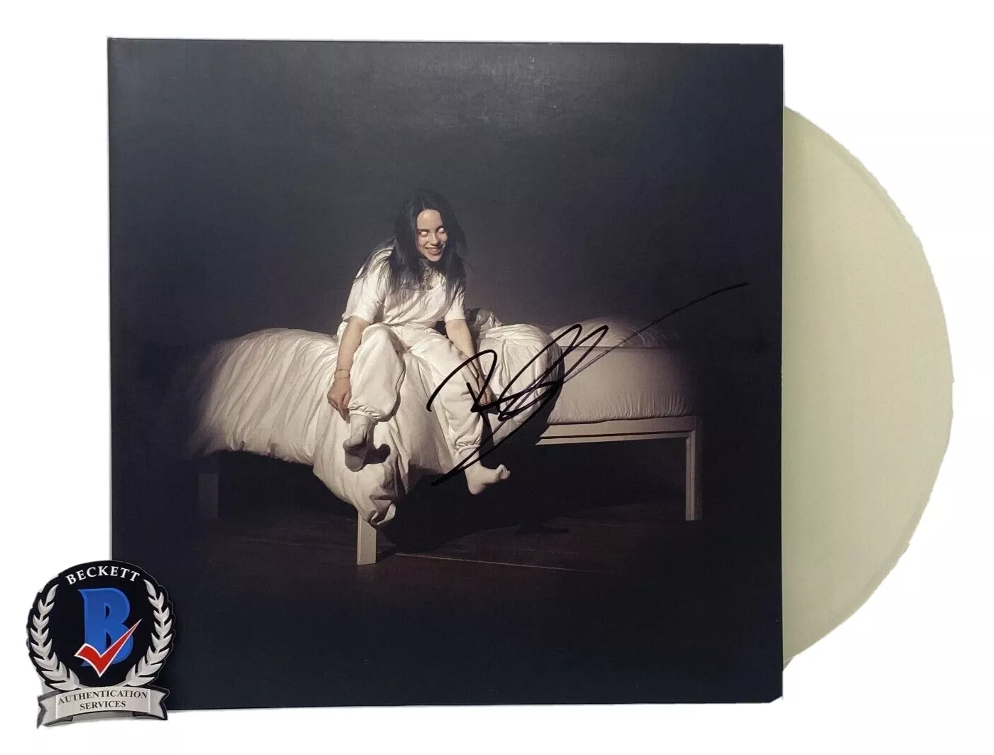 BILLIE EILISH 'When We Fall Asleep LP NEW Yellow Wax Finneas