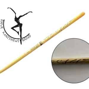 CARTER BEAUFORD SIGNED AUTOGRAPH DRUMSTICK - DAVE MATTHEWS BAND, CRASH W/ PSA