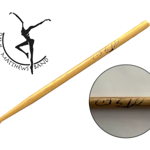 CARTER BEAUFORD SIGNED AUTOGRAPH DRUMSTICK - DAVE MATTHEWS BAND RARE W/ BECKETT